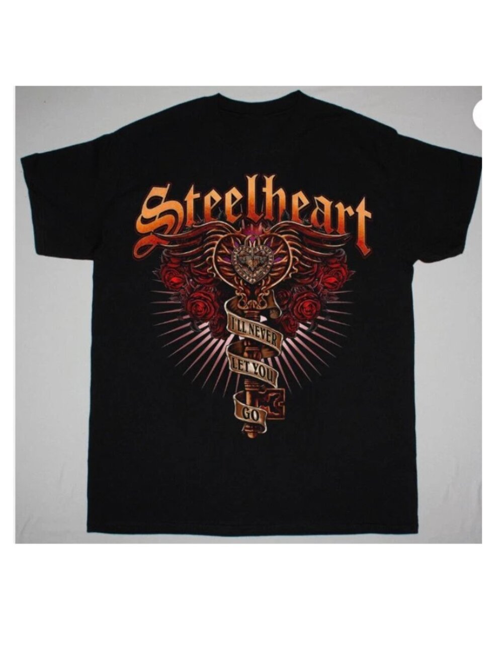 Steelheart Band Logo Classic Rock Graphic Unisex T-Shirt